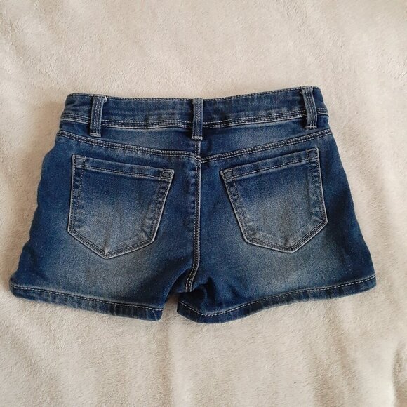 Bundle of 2 Girl's Size 8 Denim & Chino Summer Shorts - Picture 12 of 14